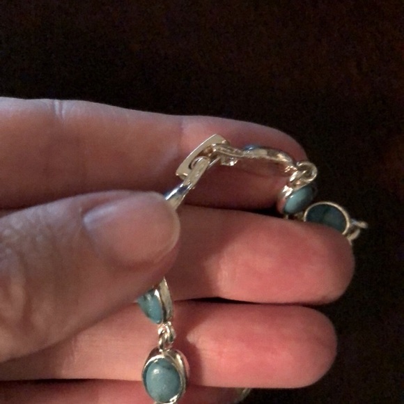 Turquoise necklace and bracelet set - Picture 11 of 12